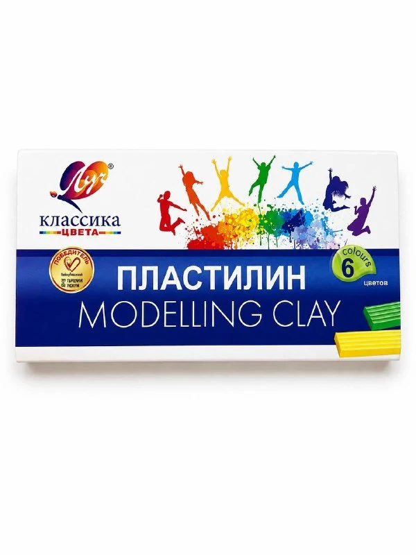 Plastilin Luch Klassika, 6 rang