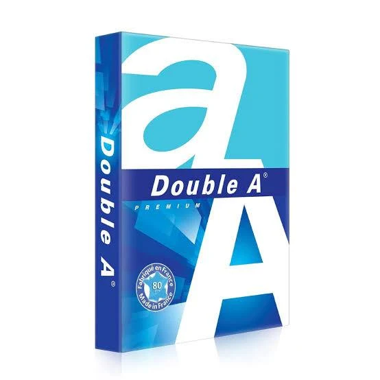 Qog'oz Double A A4, 80 g/m², 500 varaq