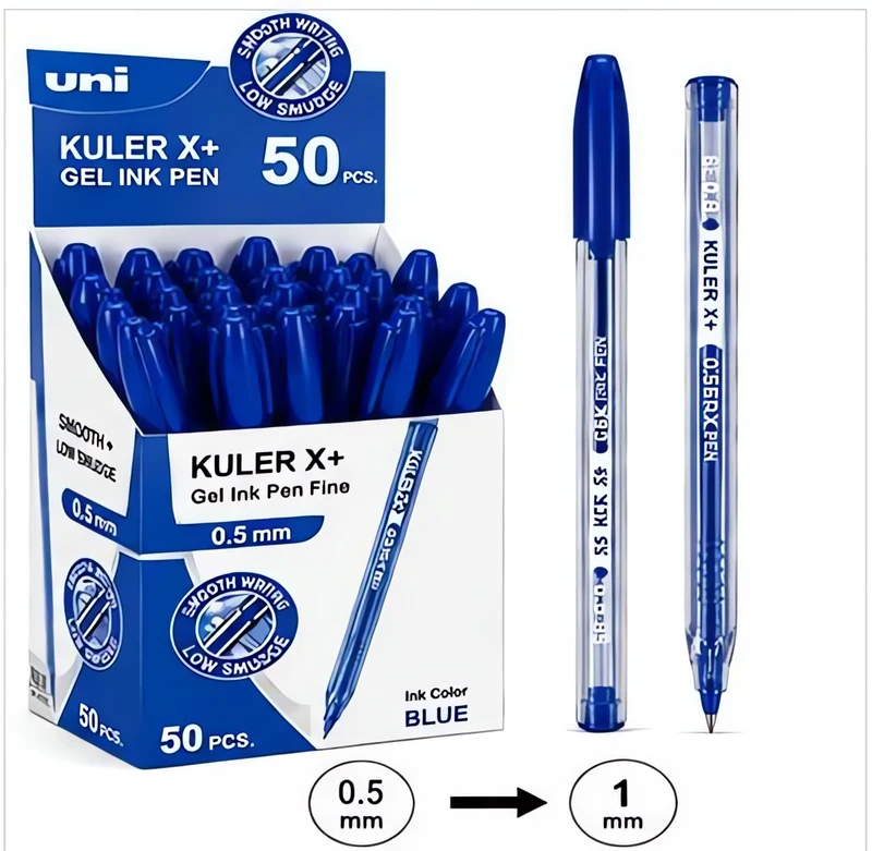 Sharikli ruchka 1 mm. Deli EQ19-BL