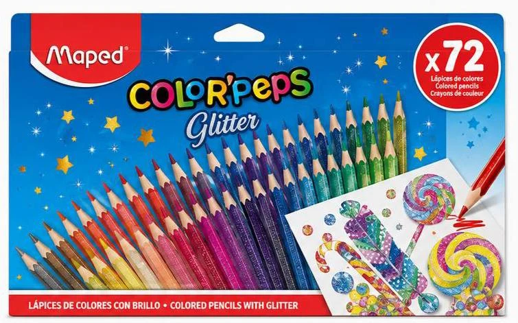 Rangli qalamlar "Maped" (72 rangColor'Peps) 832072