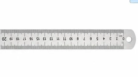 Po'lat chizgich (prujinali zanglamaydigan) 20 sm (100) LS-PR-20