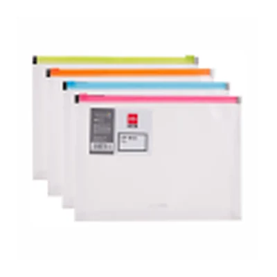 Plastik papka A5 shaffof ustki qismi bilan, Deli E38976