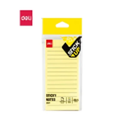 Eslatma stikerlari 76x126(mm), 3*5IN,4*25sheets Deli EA047