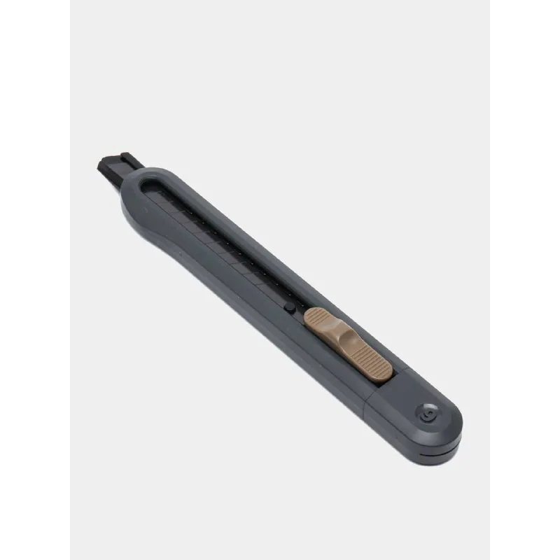 Deli NS063 kantselyariya pichog'i, 9 mm, kulrang